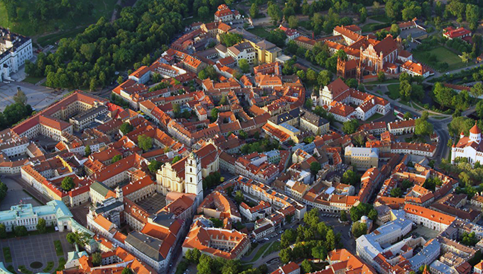 The Old Town of Vilnius